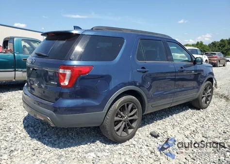 2017 Ford Explorer Xlt z USA, uszkodzony, nr VIN 1FM5K8D89HGD41300